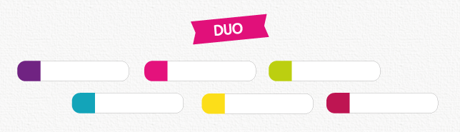 Tema Duo - 6 cores à escolha